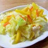 ざく切りキャベツの温野菜サラダ